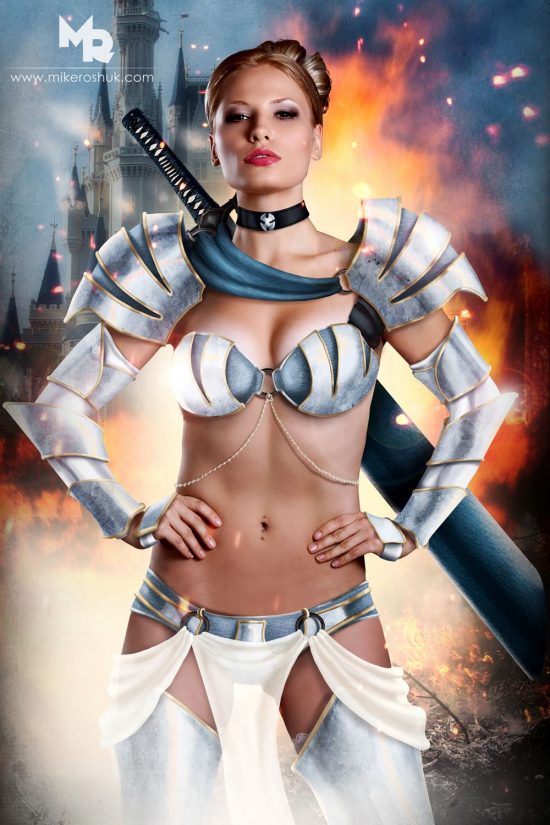 disney_prinsessen_cinderella_warrior_princess_by_kuhsor