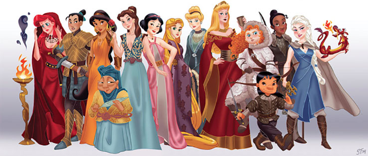 offset Draaien Vijfde Disney Prinsessen – Page 2