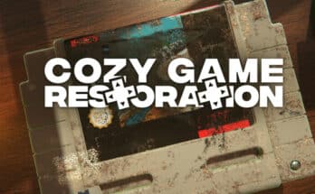 Cozy Game Restoration key art.