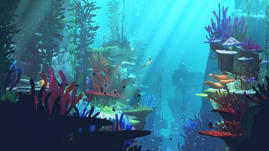 Zwemmen in Planet of Lana 2.