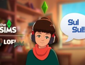 The Sims x Lofi Girl samenwerking.