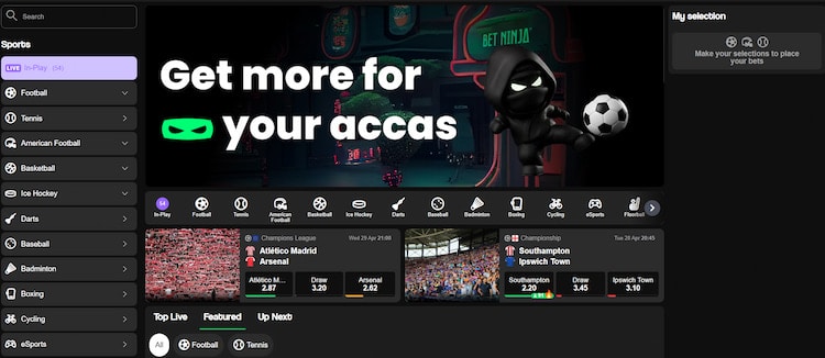 Bet Ninja sportsbook