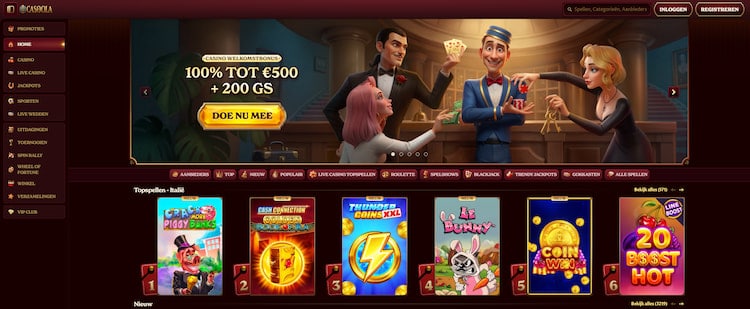 welkomstbonus Casoola casino