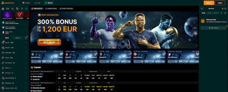 LuckyGem sportsbook overzicht