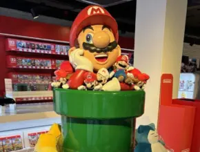 Nintendo experience zone in Londen