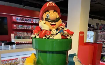 Nintendo experience zone in Londen