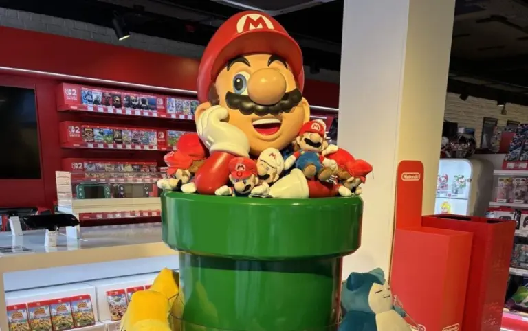 Nintendo experience zone in Londen
