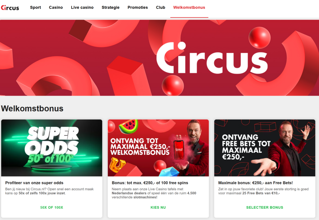 Circus Casino – loyaliteitsprogramma crash game homepage