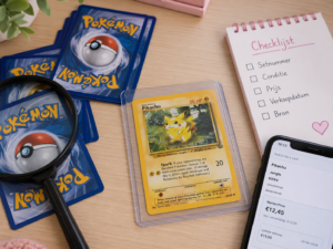 Pokémon-kaarten waarde bepalen met setnummer conditie en prijscheck