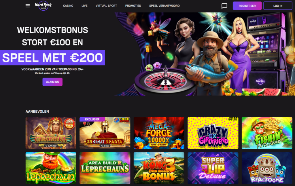Hard Rock Casino – online roulette casino homepagina