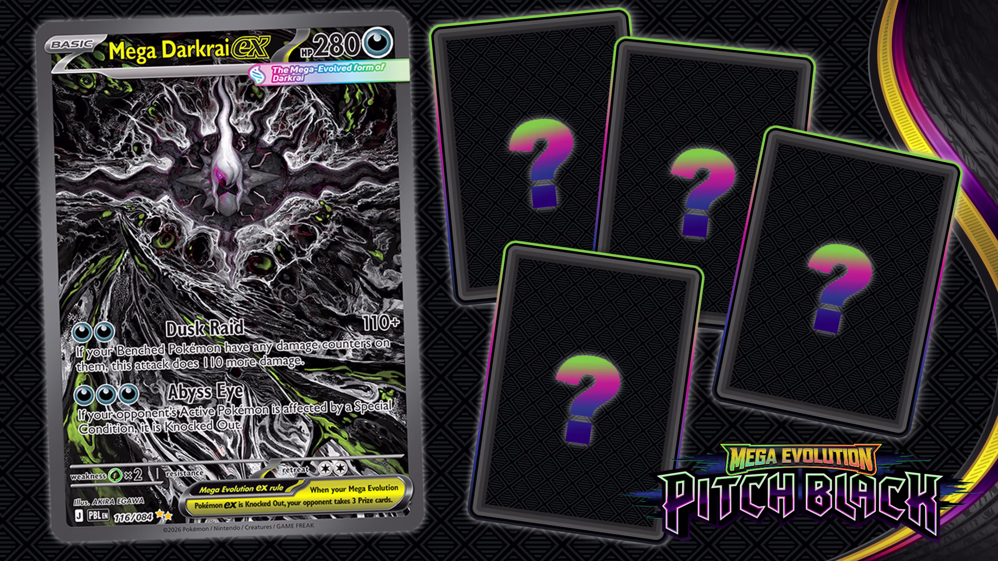 Pokémon Trading Card Game expansion, Mega Evolution—Pitch Black