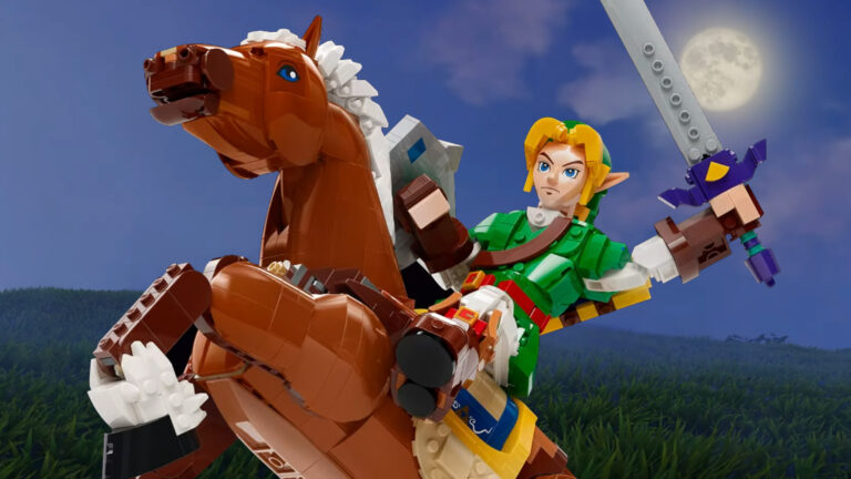 LEGO Zelda Link en Epona