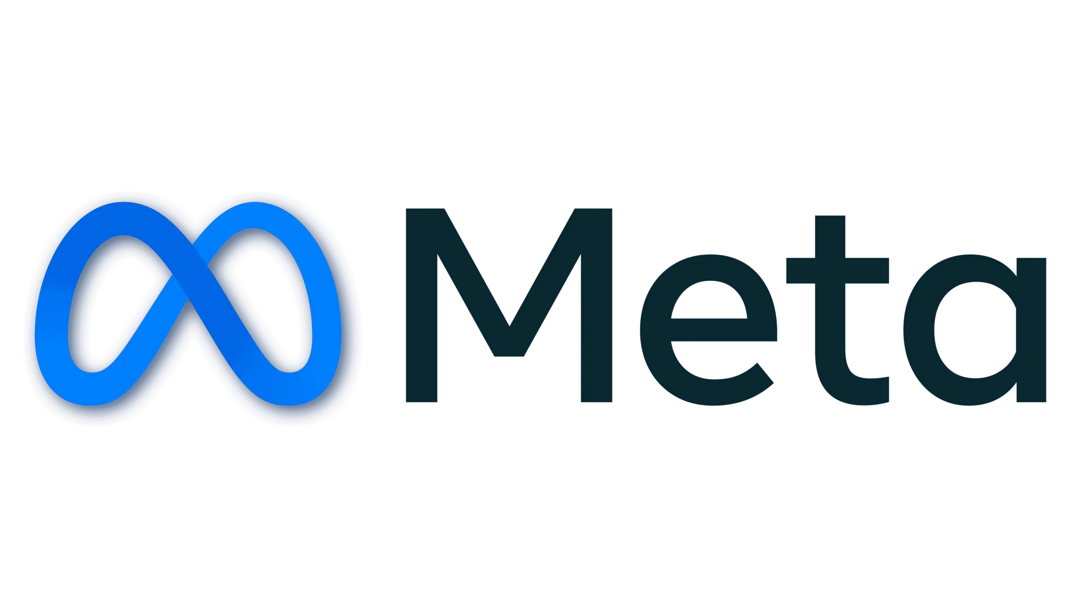 Het logo van Meta Platforms